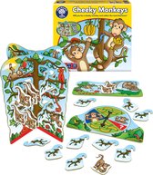 Orchard Toys - Cheeky Monkeys - Aap telvaardigheden spel - vanaf 4 jaar