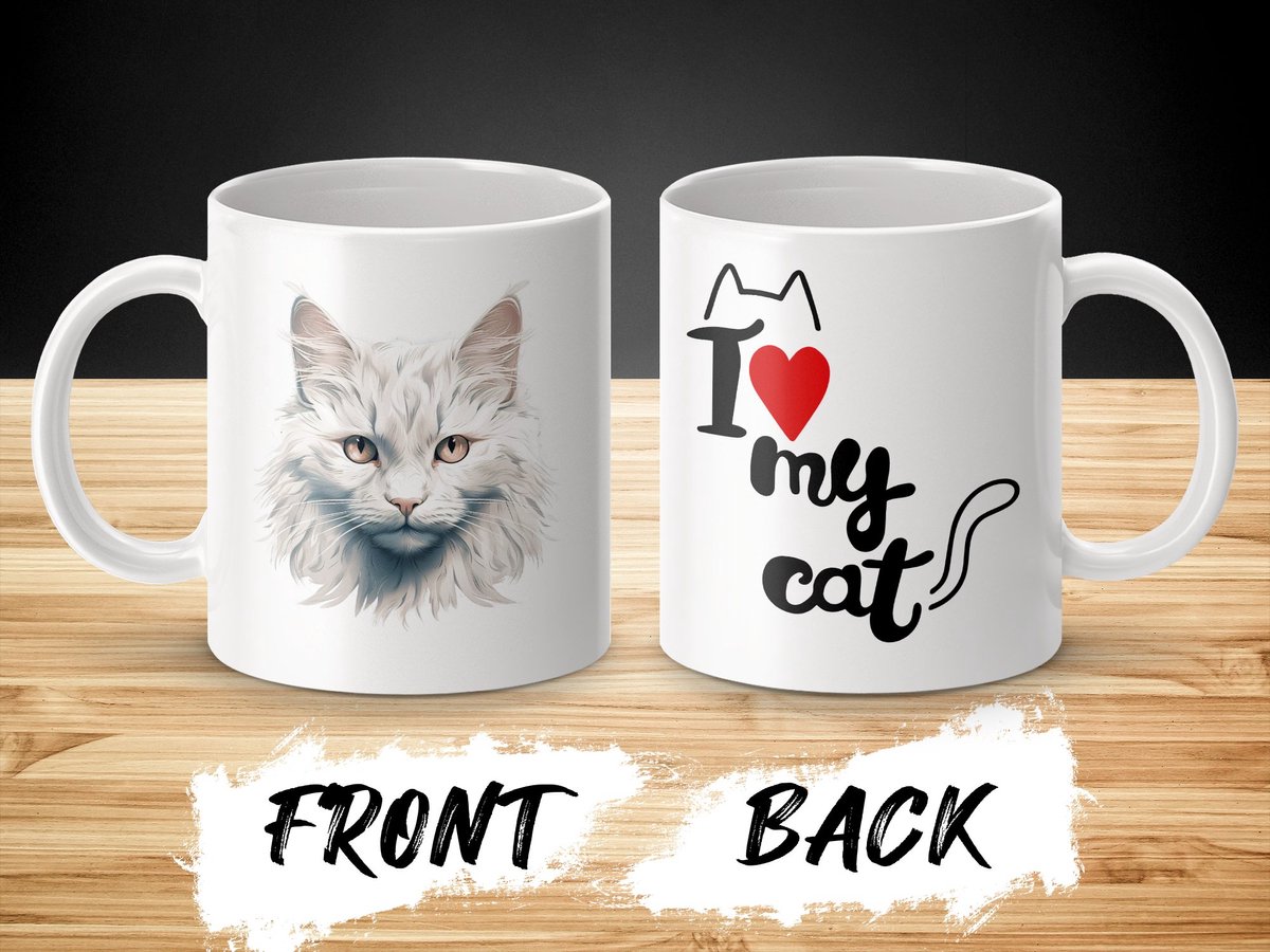 Mok Chantilly-Tiffany cat - kat - I love my cat - cat lovers - katten