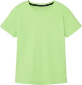 Name it t-shirt jongens - groen - NKMzimaden - maat 122/128