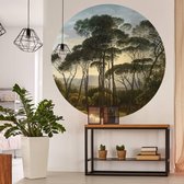 WallArt-Behangcirkel-Umbrella-Pines-in-Italy-142,5-cm
