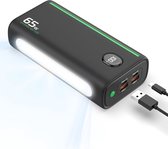 DrPhone ChargeMate – 26800 mAh PowerBank – 65W Powerbank – 2x Type-C PD – 2x USB3.0-A – LED Verlichting – Display - Zwart