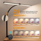 Led-bureaulamp, bureaulamp - Oogbeschermende LED Lamp - Bespaar ruimte80D x 6W x 80H centimetres