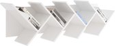 FMD Boekenplank zwevend geometrisch wit