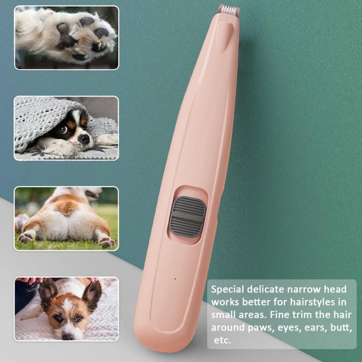 Hondenpoottrimmer - pootscheerapparaat voor honden, katten, poten, ogen, oren, gezicht