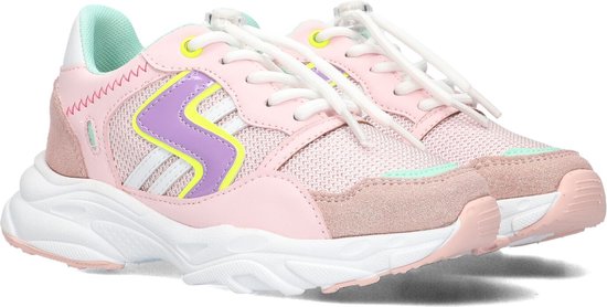 Ton & Ton Sanna Lage sneakers - Meisjes - Roze - Maat 30