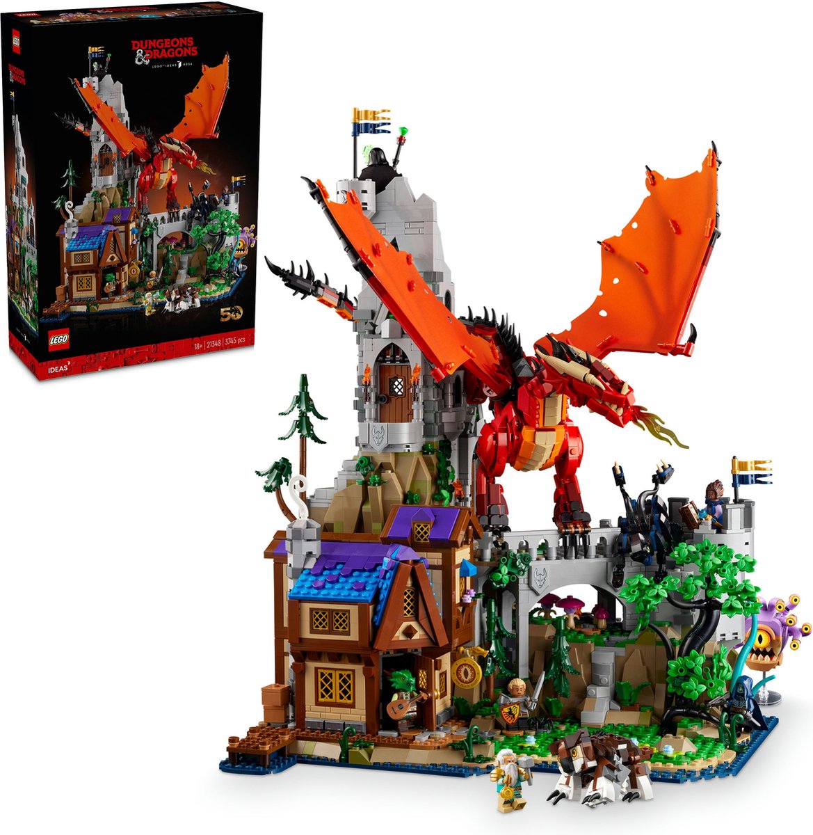 LEGO Ideas Dungeons & Dragons - het verhaal van de rode draak - 21348 — afbeelding 16