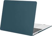 Hardshell Hoes - Geschikt voor MacBook Air Cover 13 inch - Case voor Air 13.3-inch (M1, 2018-2021) A1932 t/m A2337 - Groen