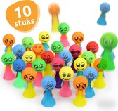 Lot 50 Anneaux Lumineux LED Halloween – Crâne, Citrouille, Araignée, Fantôme – Piles Incluses – Fête & Décoration