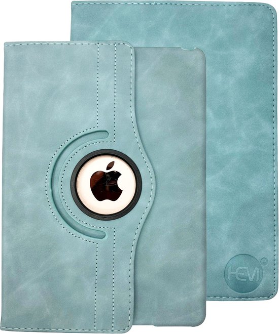 HEM Silky Light Blue iPad hoes geschikt voor iPad Pro 11 (2018/2020/2021/2022) - 11 inch Draaibare Autowake Cover - iPad Pro 11 2018/2020/2021/2022 hoes - iPad Pro 1/2/3/4 Hoes - 1e/2e/3e/4e generatie hoes - Met Stylus Pen