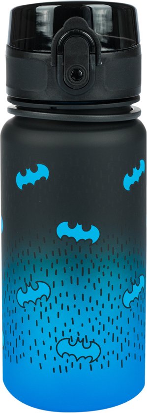 Batman Trinkflasche 400 Ml – BPA-frei, Wiederverwendbar, Mit Symbol Für Schule & Freizeit