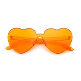 Hartjes zonnebril - Festival bril - Rave bril - Glasses - Koningsdag - EK voetbal - Oranje