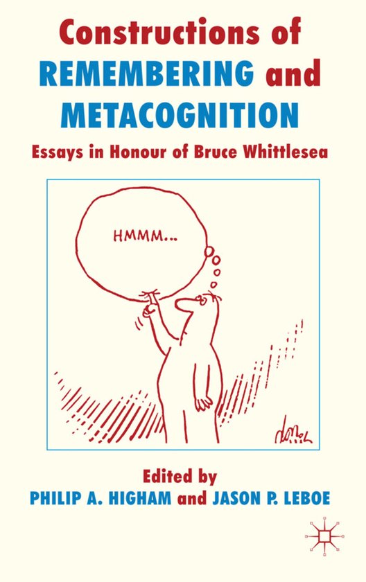 Constructions of Remembering and Metacognition - cover