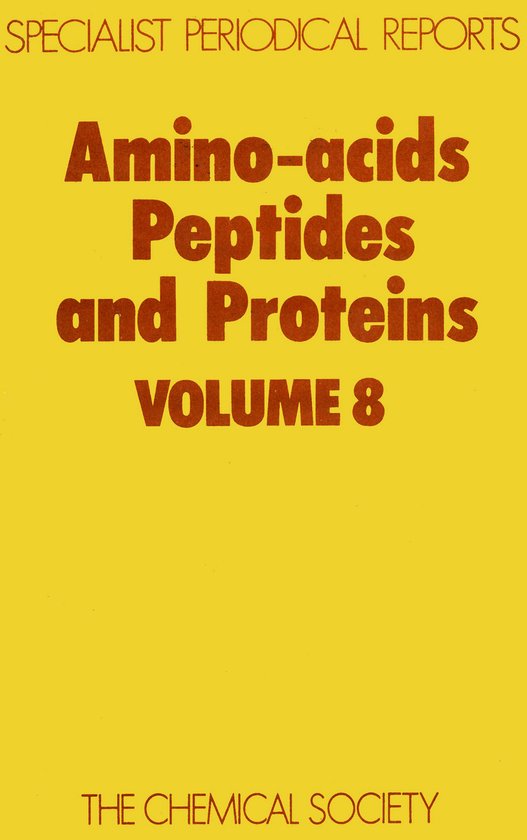 Amino Acids, Peptides, and Proteins - cover