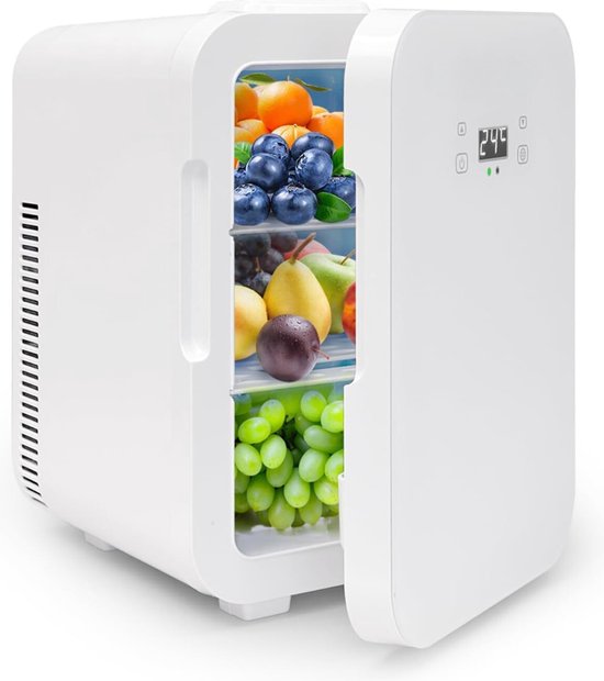 Mini Fridge - Mini-Koelkast - Koelkast - Zwart - Draagbaar - Koud