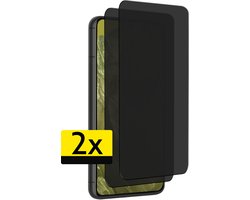 Screenprotector - Geschikt voor Google Pixel 8a - 2 Stuks - Privacy Filter - Beschermglas - Gehard Glas - Tempered Glass - Screen Protector