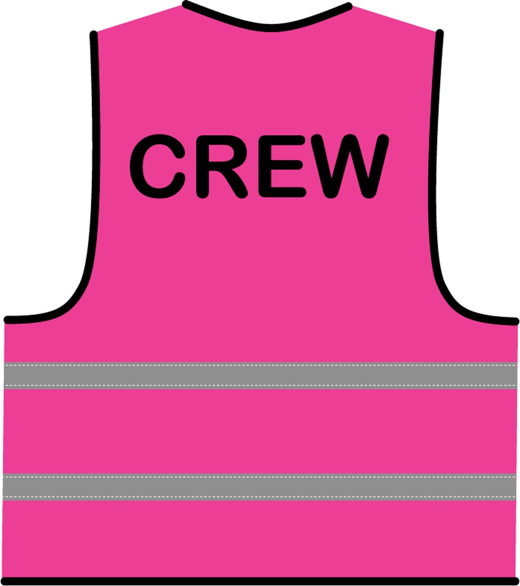 Crew hesje roze