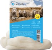 Antidruk loopwol 25 gram - 100% Merino Wol - Loop Op Wolken - Ventilatie & Vochtabsorptie - Ideaal Voor Wandelaars & Dagelijks Gebruik.