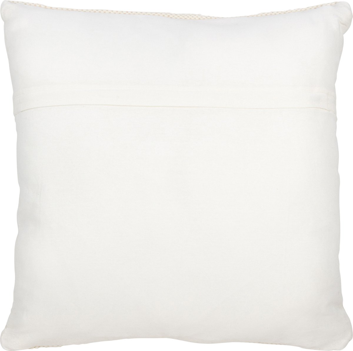 J-Line kussen Geweven - wol - creme - large Beige