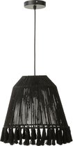 J-Line hanglamp Celia - jute - zwart - small