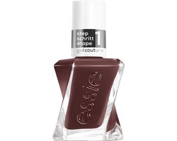 essie Gel Couture nagellak - 542 all checked out - bruine gelnagellak zonder UV-lamp - voor je eigen gelmanicure thuis - tot wel 15 dagen glanzend - bruin - 13,5ml