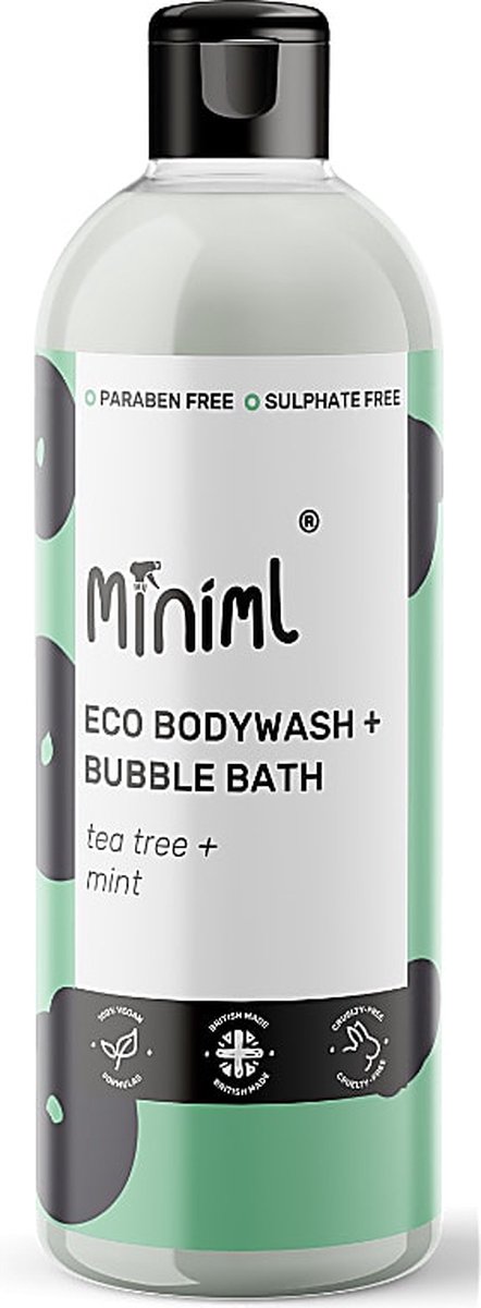 Goedkoopste Miniml Bad & Douchegel Tea Tree & Munt - 500ml