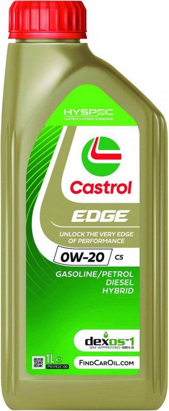Castrol Motorolie Edge 0W-20 C5 1 Liter