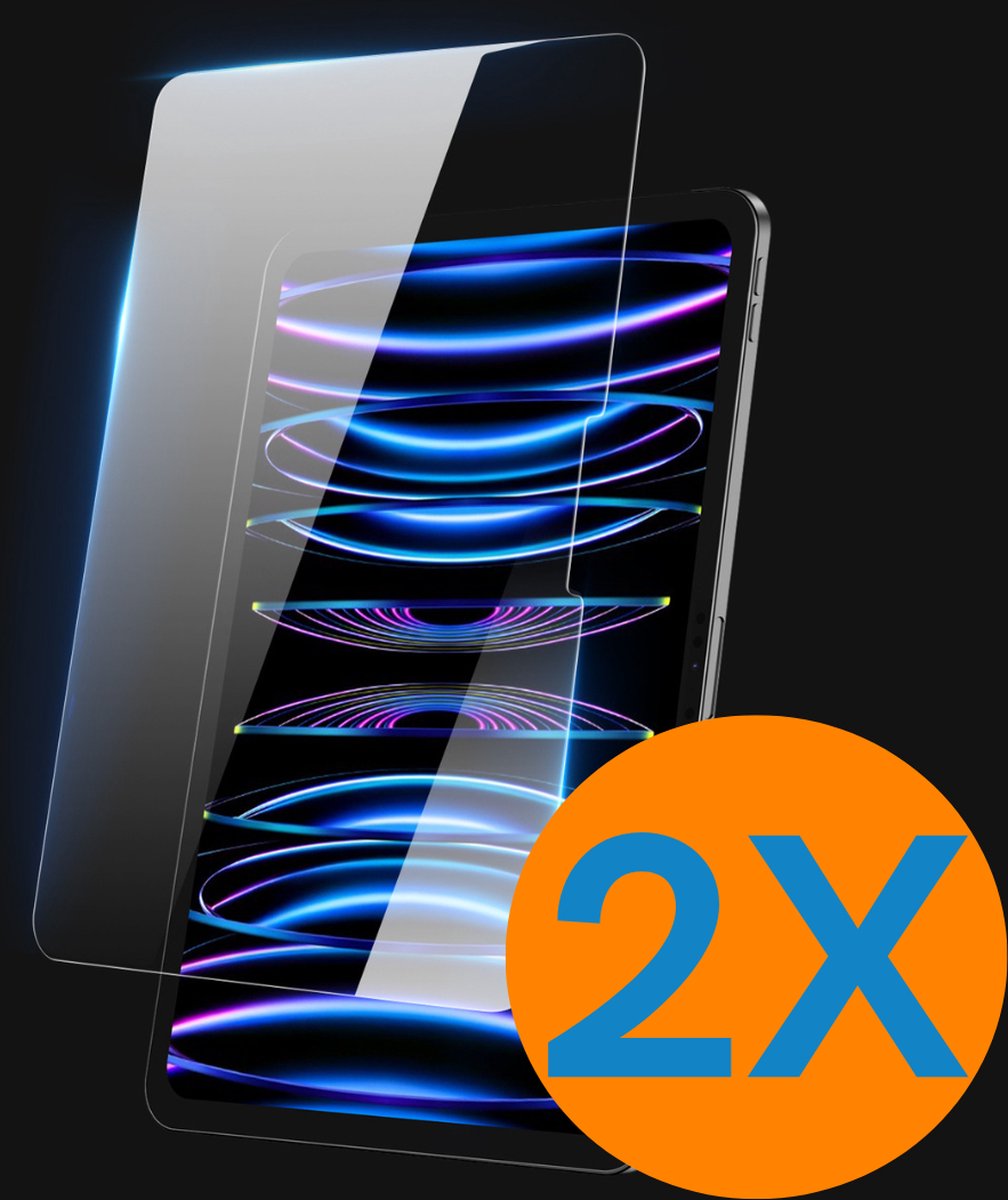 Dux Ducis - 2 Pack - Screenprotector geschikt voor Apple Ipad Air 6 - 10.9 inch (2024) - Tempered Glass Screenprotector - Transparant