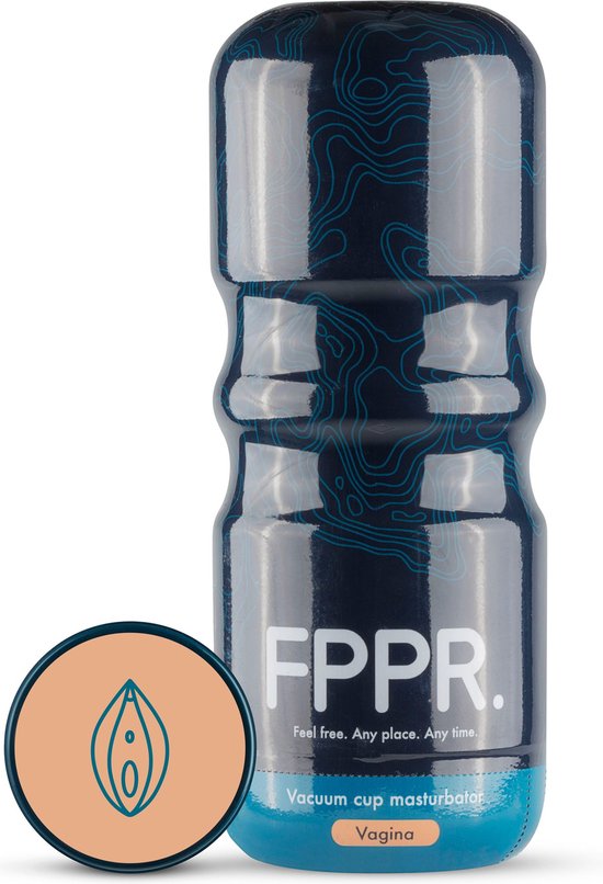 FPPR. - Fappuccino - Vagina Masturbator - Discrete Behuizing - Masturbator - Sex Toys voor Mannen - Masturbator voor Man - Pocket Pussy - Masturbators - Bruin