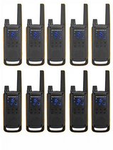 Set de 10 talkies-walkies Motorola Talkabout T82 Extreme PMR446 avec casques