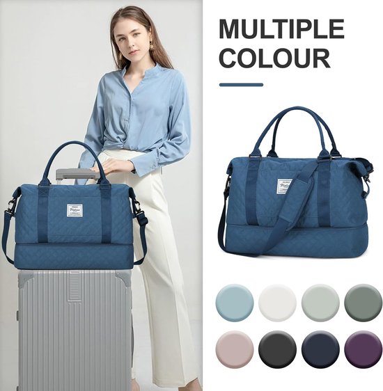 SPAHER Opvouwbare reistas easyJet handbagage 45x36x20 ultralichte wandelrugzak 32L waterdichte rugzak dagrugzak vliegtuig grote reisrugzak voor dames
