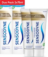Sensodyne Multicare dentifrice pour dents sensibles 2 x 75 ml