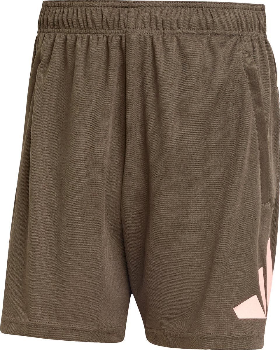 Adidas Performance Train Essentials Logo Training Short - Heren - Groen