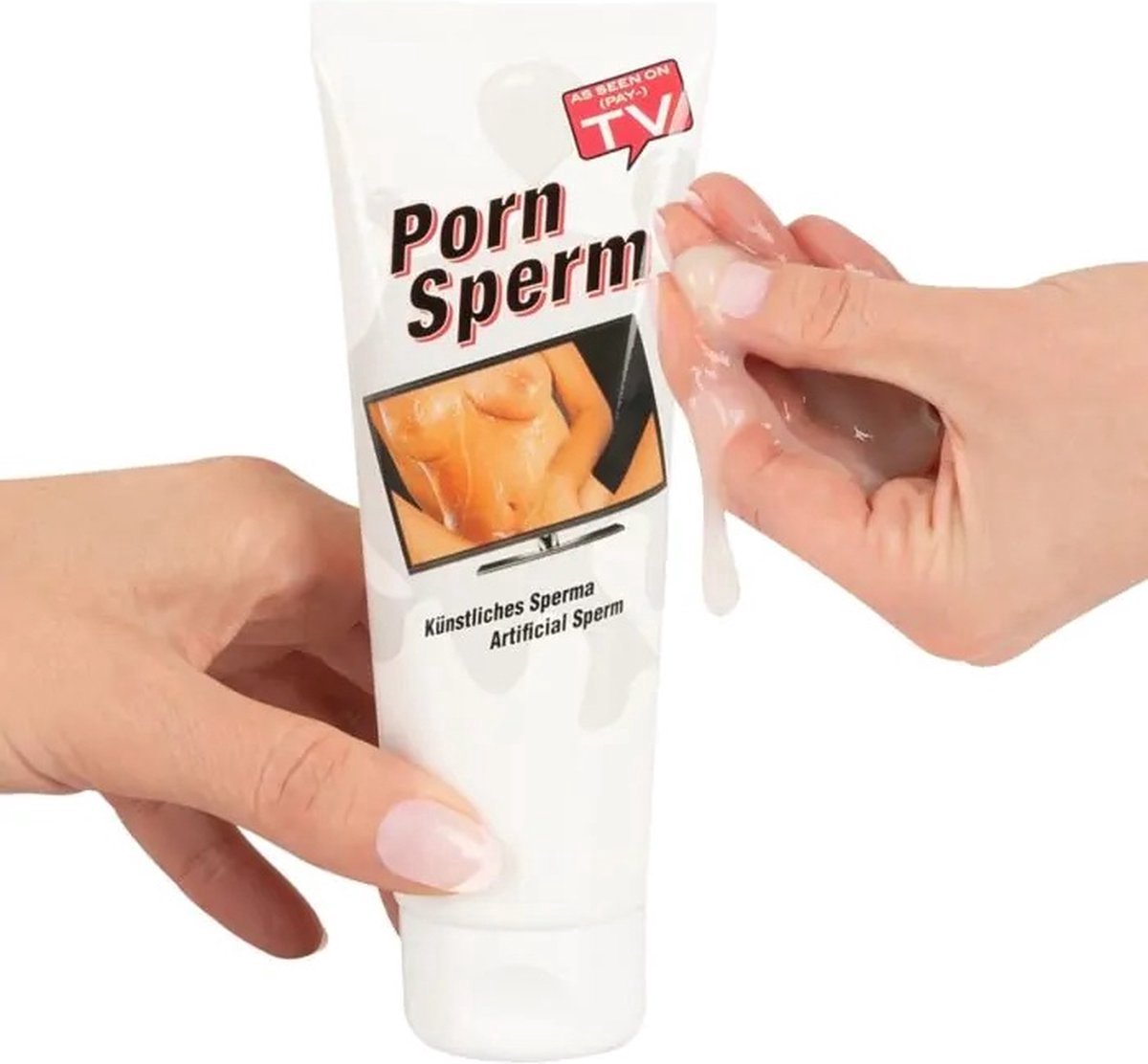 Goedkoopste 1000 ML Nep Sperma - Porn Sperma - Real Fake Sperma - Fake Cum - Sperma Glijmiddel - Fake Cum Load - Kunst Sperma - Kunstsperma in een Tube - 1000 ml