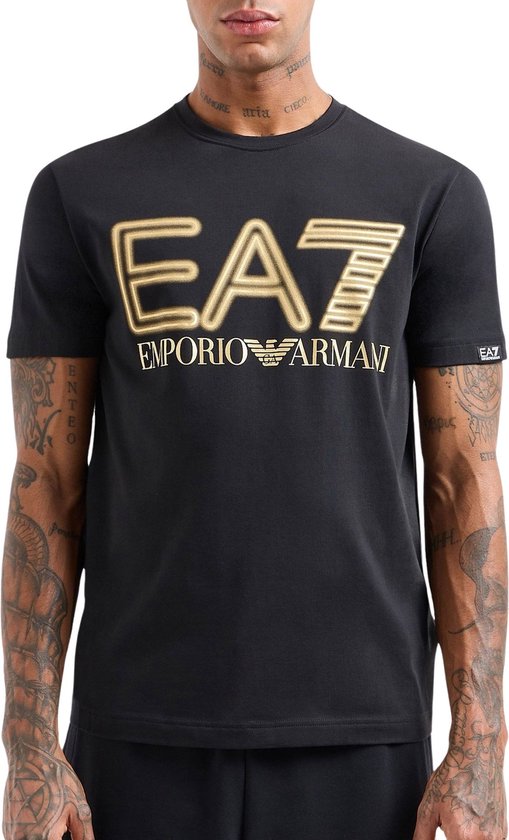 Ea7 Emporio Armani 3dpt37_pjmuz T-shirt à manches courtes Zwart M Homme