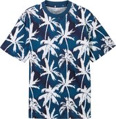 Tom Tailor T-shirt T Shirt Met Print 1042061xx12 35500 Mannen Maat - M