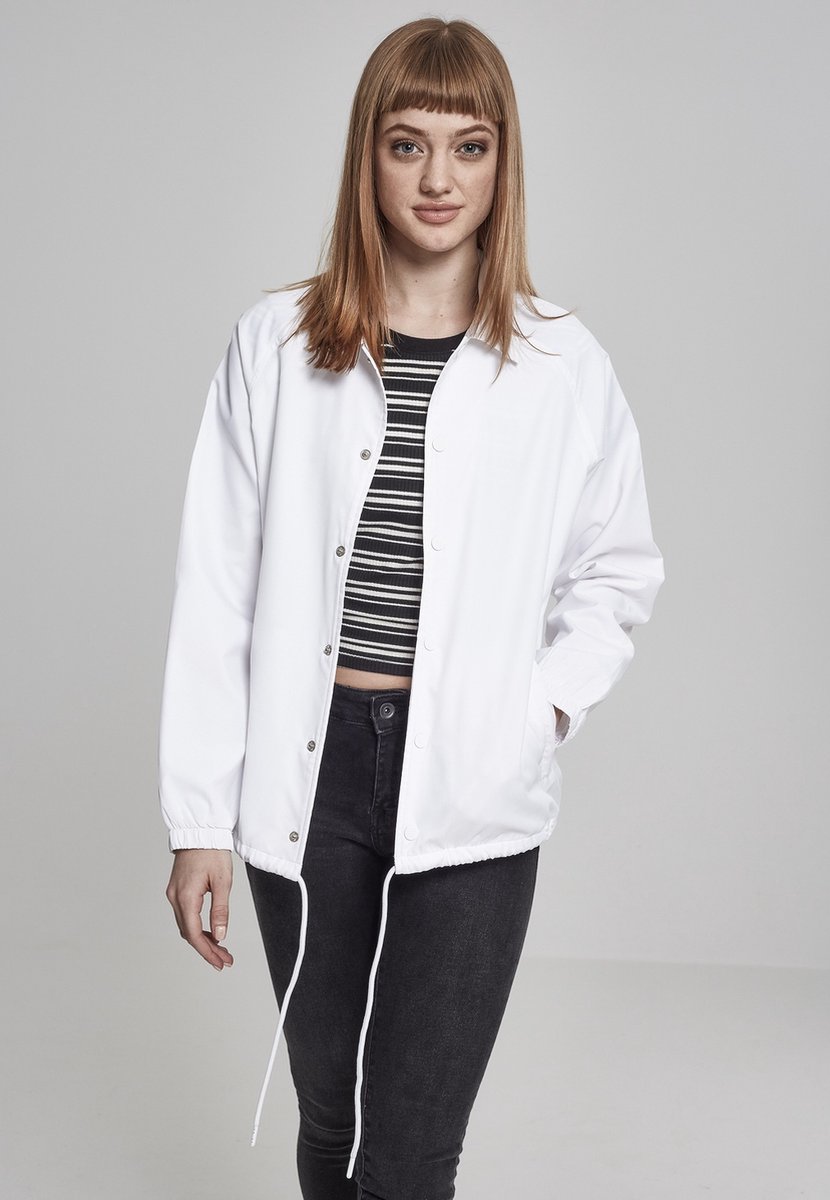 Urban Classics Coach Jacket M Wit