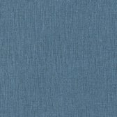 Ton sur ton behang Profhome 379521-GU vliesbehang glad tun sur ton mat blauw 5,33 m2