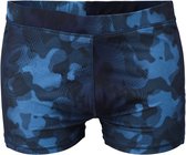 Brunotti Tight Swim Shorts - Wavy camo bleu - taille XL (XL) - Adultes - Polyester - 2411310087-1115-XL