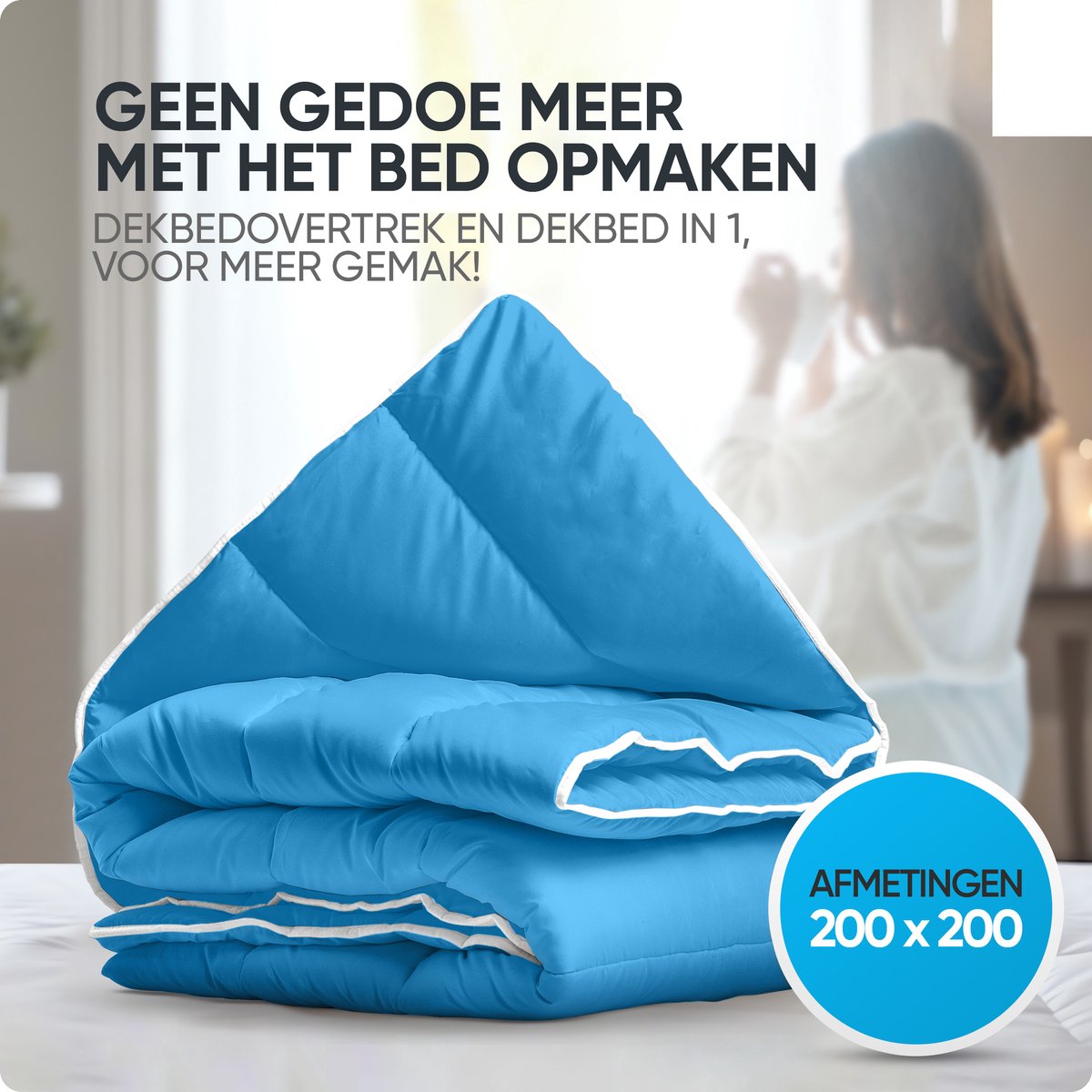 Dubbel dekbed geel dekbed dubbel 7,5 tog bedrukt patroon Dubbel dekbed geel dekbed dubbel 7,5 tog bedrukt patroon