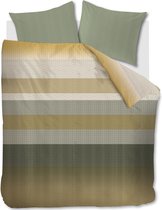 Beddinghouse Theo dekbedovertrek - Lits-Jumeaux XL - 260x200/220 - Groen