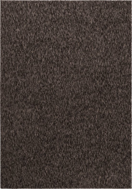 Pochon - Tapijt Nizza - Bruin - 230x160x0,7 - Vloerkleed - Effen - Laagpolige Vloerkleed - Kortpolige Vloerkleed - Rechthoekige Tapijt - Rechthoekige Vloerkleed