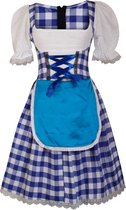 Benelux Wears - Boeren Tirol - Oktoberfest - 1-Delig Dirndl Jurk - Bierfeest - Glory Star - Verkleedkleding - Maat S - 36