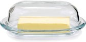 Plat à beurre en verre Pasabahce avec couvercle