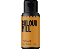Colour Mill Aqua Blend Voedingskleurstof op Waterbasis - Caramel - 20 ml