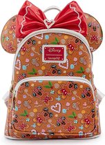 Loungefly Disney Gingerbread Mickey Minnie backpack + headband set 26cm