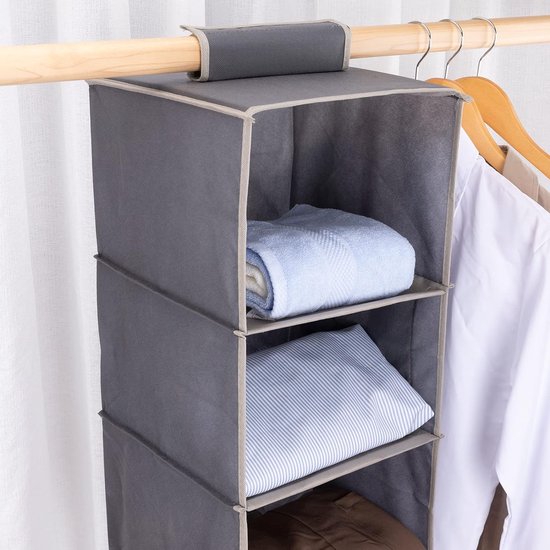 RELOVE Opvouwbare opbergkast, kledingkast, textiel, van vliesstof, met