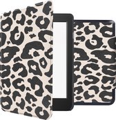 iMoshion Ereader Cover / Hoesje Geschikt voor Kobo Nia - iMoshion Design Sleepcover Bookcase zonder stand - / Leopard