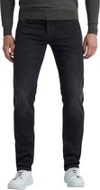 PME Legend Heren Jeans Broeken NIGHTFLIGHT regular/straight Fit Zwart 40W / 32L Volwassenen