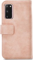 Mobilize Elite Gelly Telefoonhoesje geschikt voor Samsung Galaxy S20 Hoesje Bookcase - Soft Pink
