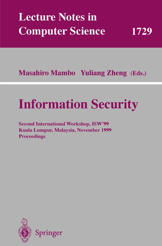 Information Security - cover